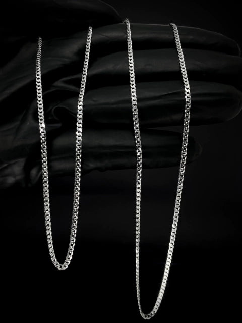 Corrente Grumet 70cm x 2mm - PRATA 925