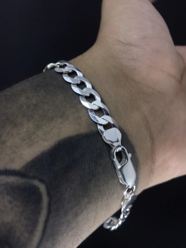 Pulseira 1/1 Grumet 7mm - PRATA 925