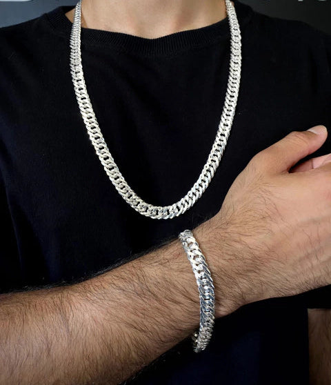 LEVE 2 COMPRE 1 - Conjunto Elo Duplo 10mm-70cm + (BRINDE🎁)