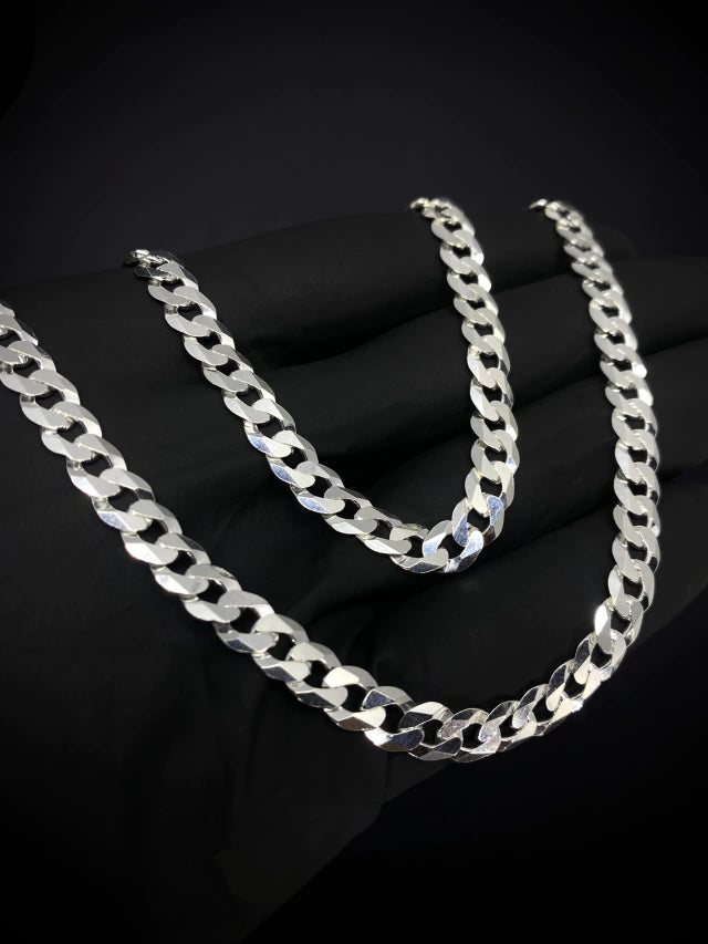 Corrente 1x1 grumet 7mm 70cm - PRATA 925