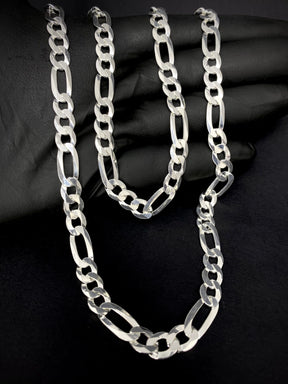 Corrente 3x1 8mm 70cm  - PRATA 925