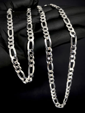 Corrente 3x1 7mm 70cm  - PRATA 925