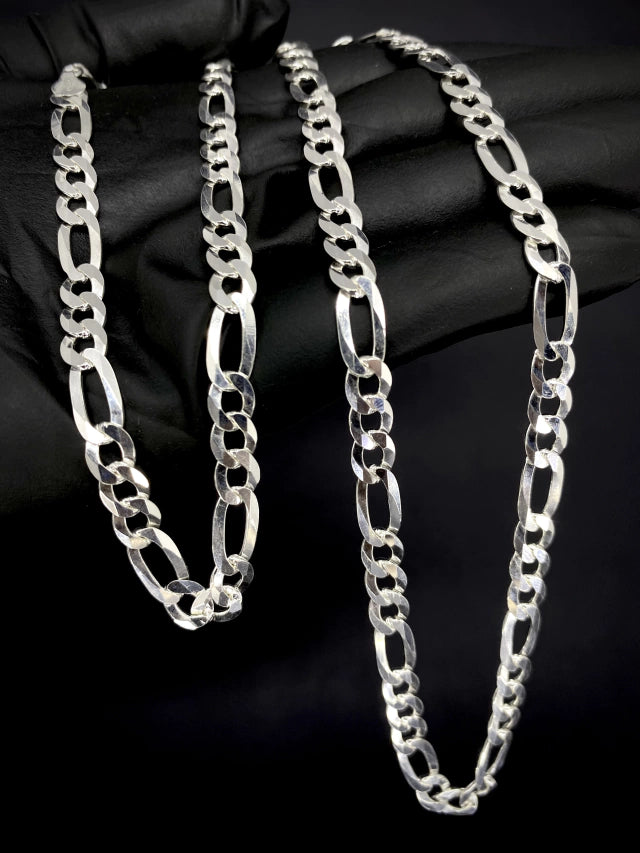 Corrente 3x1 7mm 70cm  - PRATA 925