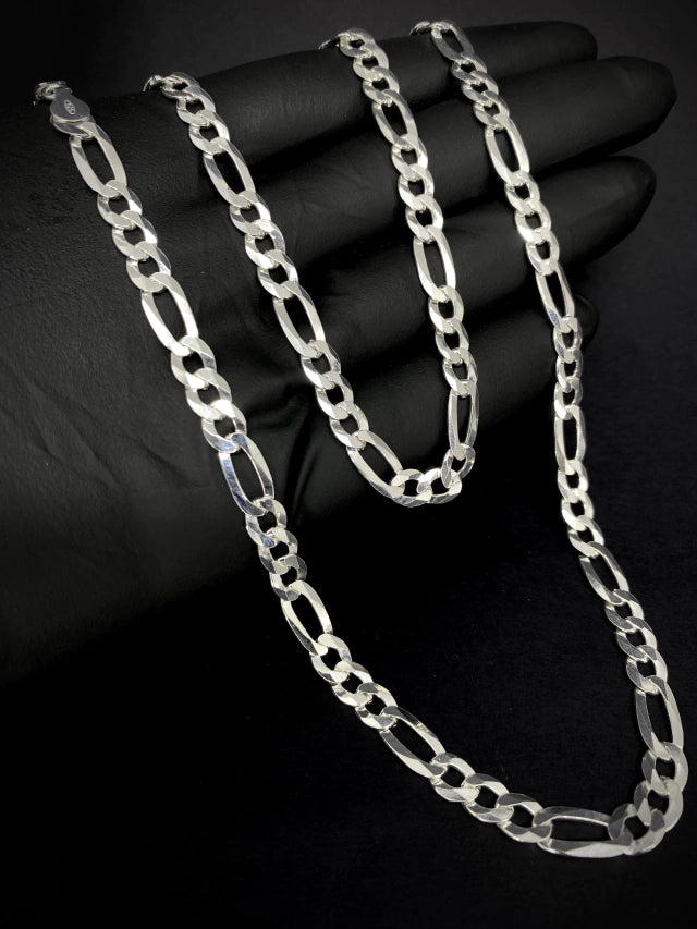 Corrente 3x1 7mm 70cm  - PRATA 925