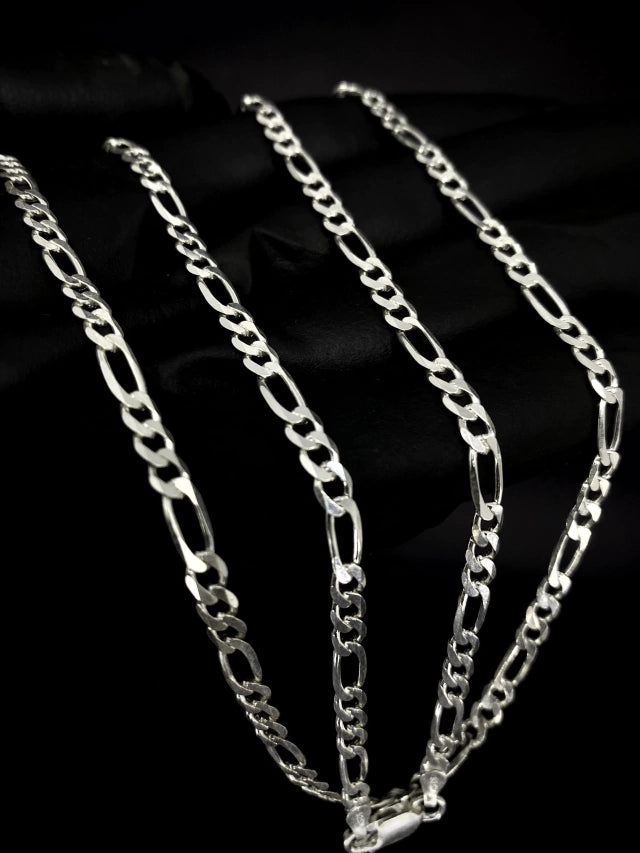 Corrente 3x1 4mm - PRATA 925