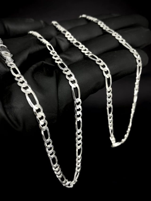 Corrente 3x1 4mm - PRATA 925