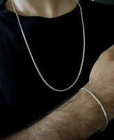 Conjunto Grumet 2mm - Prata 925