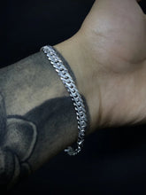 Pulseira Elo Duplo 7mm  - PRATA 925