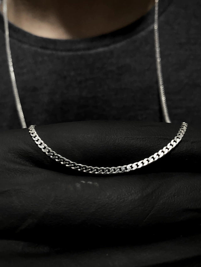 Conjunto Grumet 2mm - Prata 925